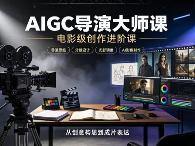 AIGC导演大师课+电影级创作进阶课