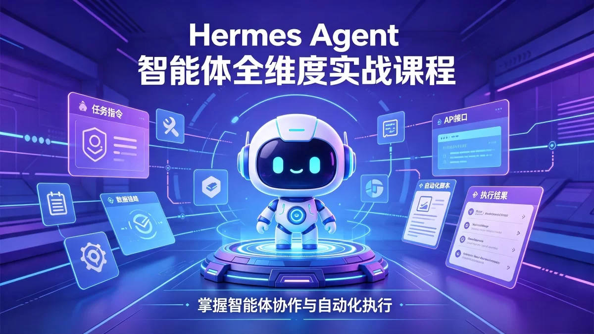 Hermes Agent智能体全维度实战课程