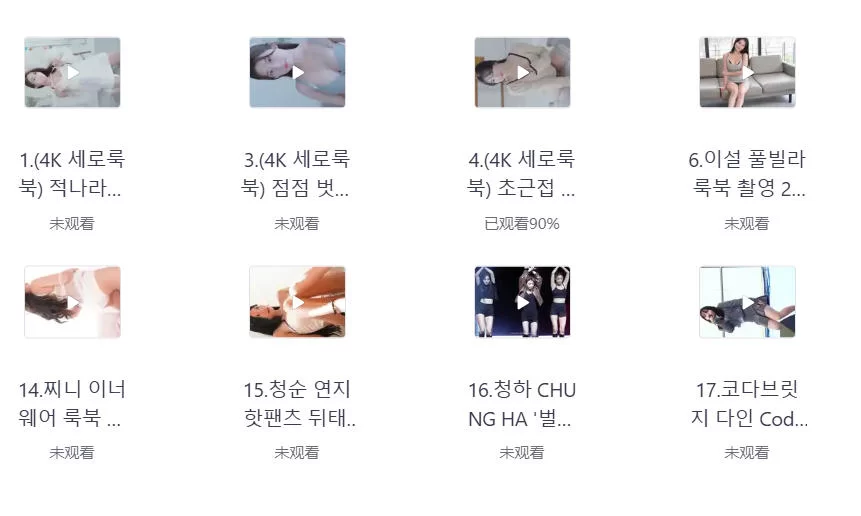 精选韩国女团成员(大C度)【20部5G】