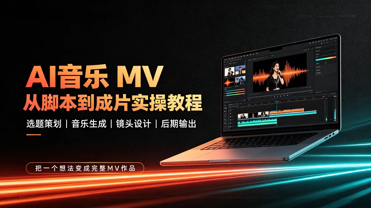 AI音乐 MV 从脚本到成片实操教程
