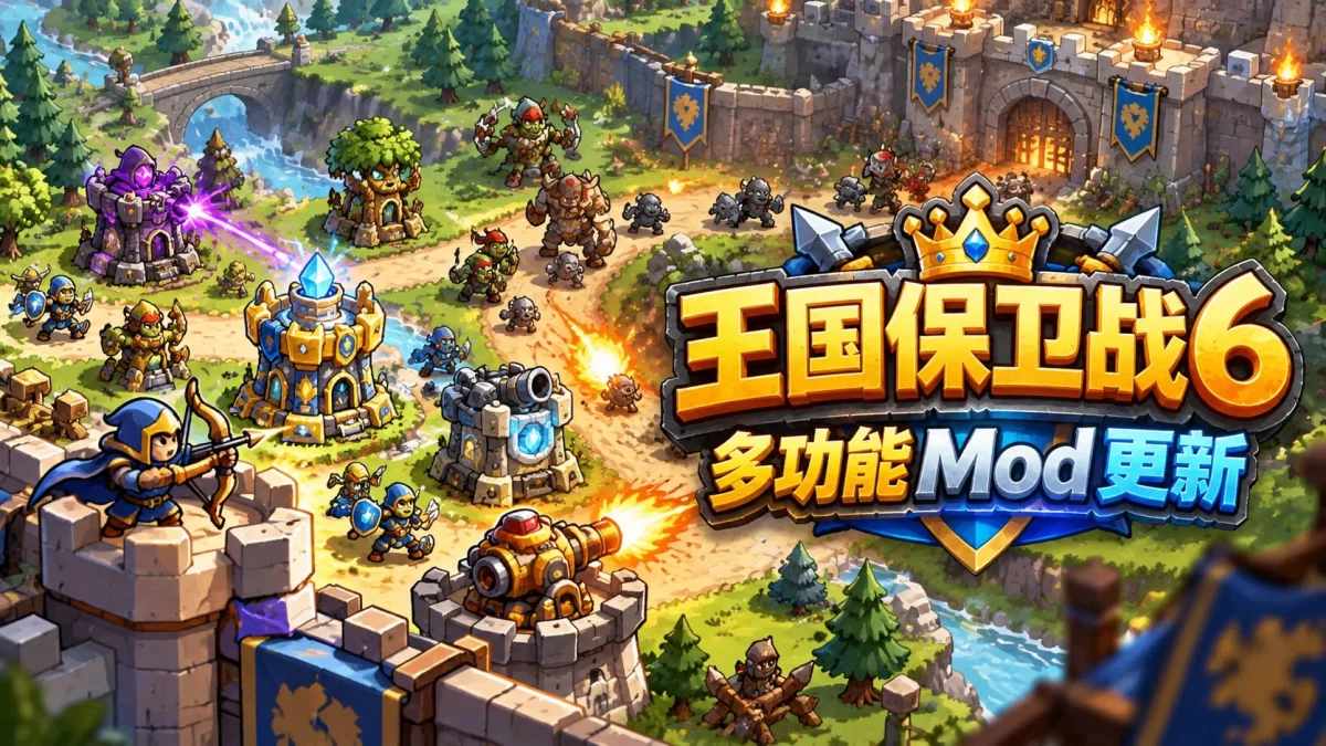 《王国保卫战6》多功能Mod更新