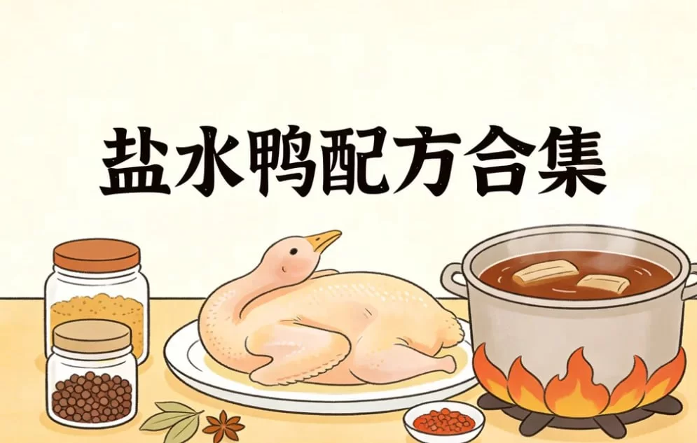 盐水鸭配方合集，价值万元商用技术
